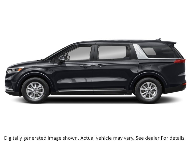 2023 Kia Carnival Lx+ FWD Aurora Black  Shot 3