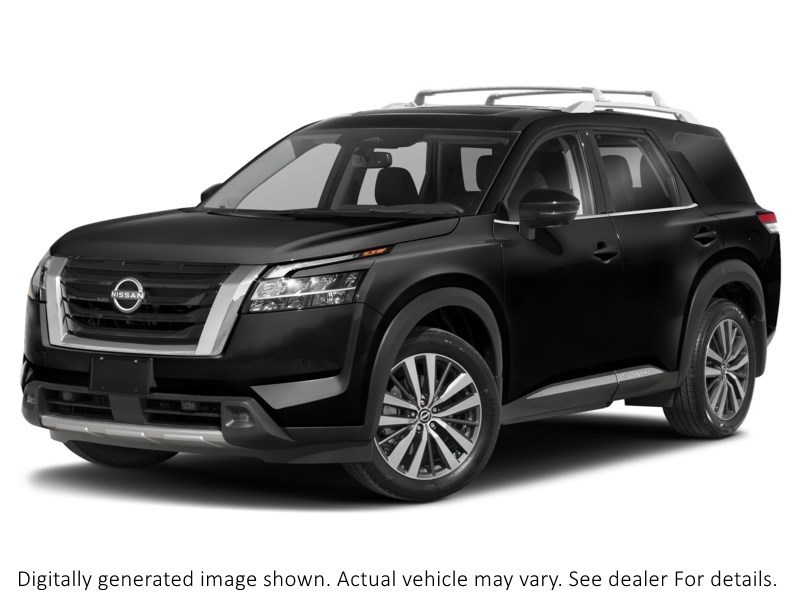 2022 Nissan Pathfinder Platinum 4WD Super Black  Shot 1