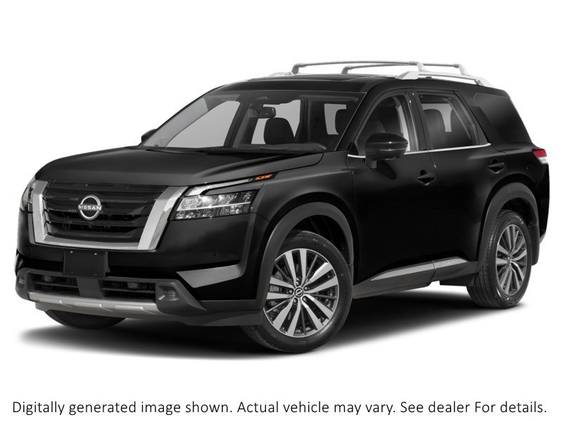 2022 Nissan Pathfinder Platinum 4WD Super Black  Shot 1
