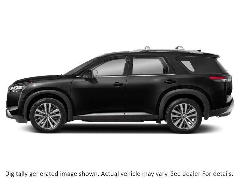2022 Nissan Pathfinder Platinum 4WD Super Black  Shot 3