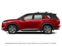 2022 Nissan Pathfinder Platinum 4WD Scarlet Ember Tintcoat/Super Black  Shot 17