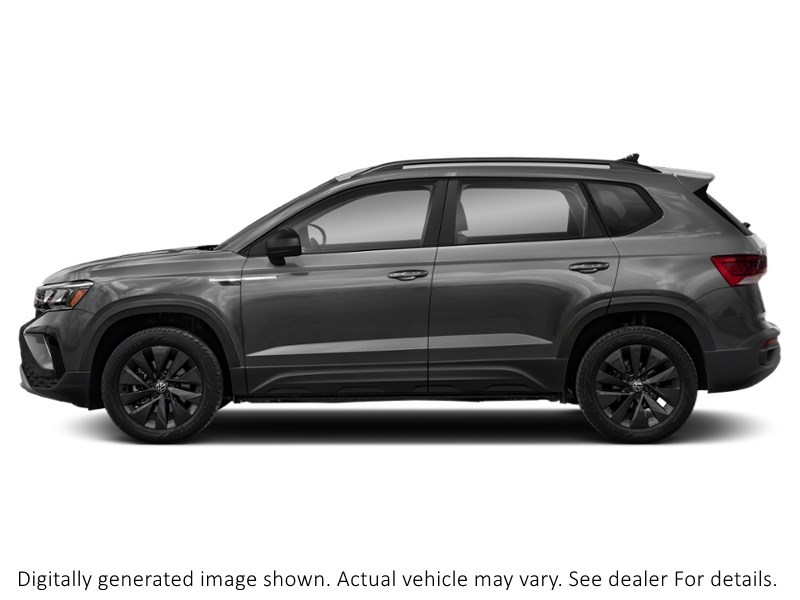 2023 Volkswagen Taos Trendline | 4Motion | Htd Str Whl | Alloys Platinum Grey Metallic  Shot 3
