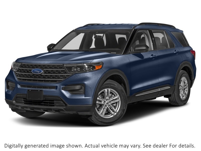 2023 Ford Explorer XLT 4WD Stone Blue Metallic  Shot 13
