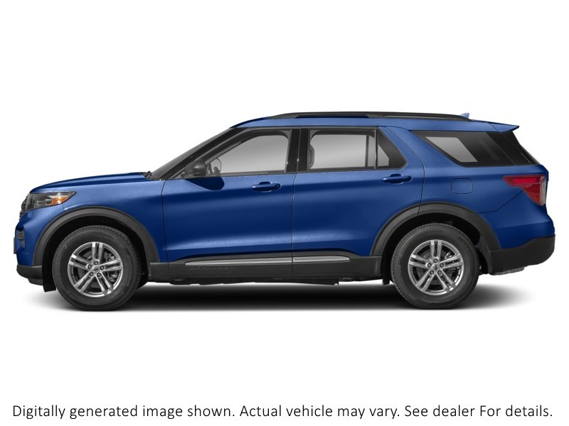 2023 Ford Explorer XLT 4WD Atlas Blue Metallic  Shot 11