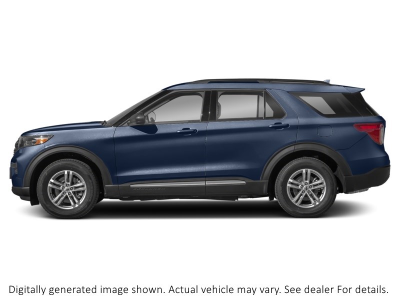 2023 Ford Explorer XLT 4WD Stone Blue Metallic  Shot 17