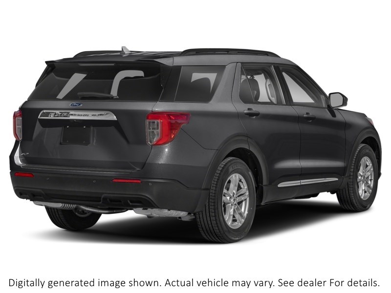 2023 Ford Explorer XLT 4WD Agate Black Metallic  Shot 49