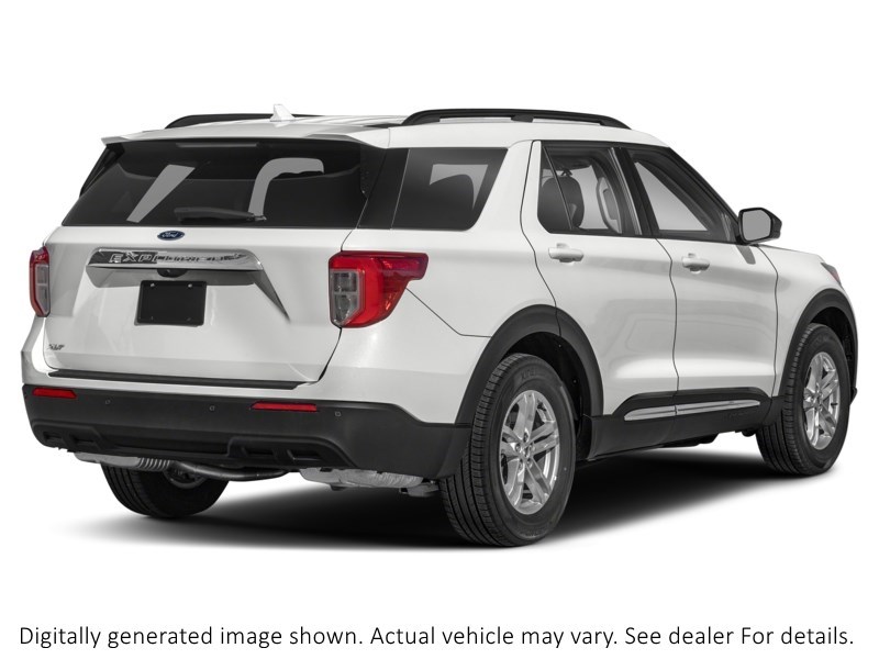 2023 Ford Explorer XLT 4WD Oxford White  Shot 51
