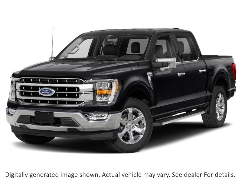 2023 Ford F-150 Lariat 4WD Supercrew 5.5' Box Agate Black Metallic  Shot 1