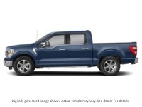 2023 Ford F-150 Lariat 4WD Supercrew 5.5' Box Antimatter Blue Metallic  Shot 38