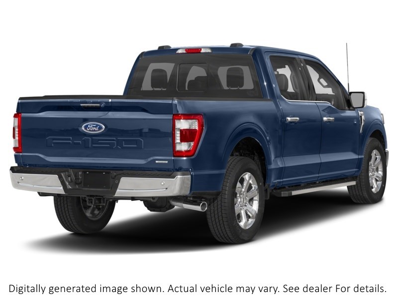 2023 Ford F-150 Lariat 4WD Supercrew 5.5' Box Antimatter Blue Metallic  Shot 39