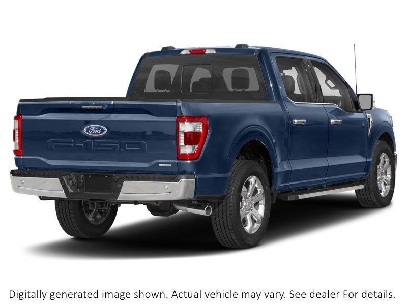 2023 Ford F-150 Lariat 4WD Supercrew 5.5' Box Antimatter Blue Metallic  Shot 35