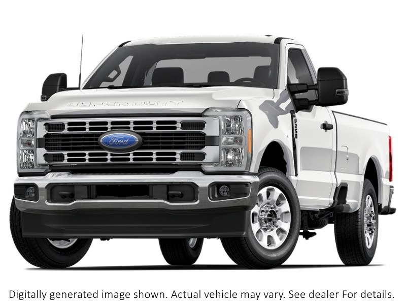 2027 Ford Super Duty F-250 Srw XLT 4WD Reg Cab 8' Box Oxford White  Shot 3