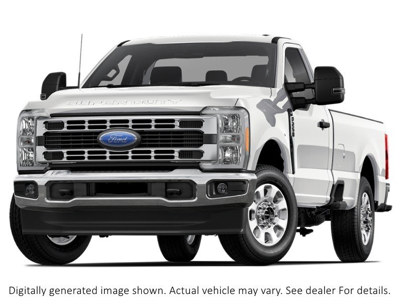 2027 Ford Super Duty F-250 Srw XLT 4WD Reg Cab 8' Box Oxford White  Shot 3