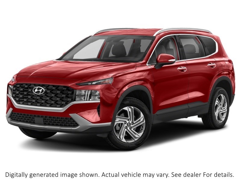 2023 Hyundai Santa Fe Preferred AWD W/Trend Package Flame Red  Shot 1