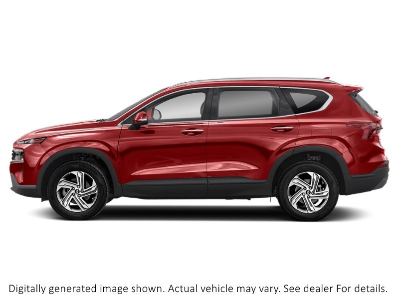 2023 Hyundai Santa Fe Preferred AWD W/Trend Package Flame Red  Shot 5