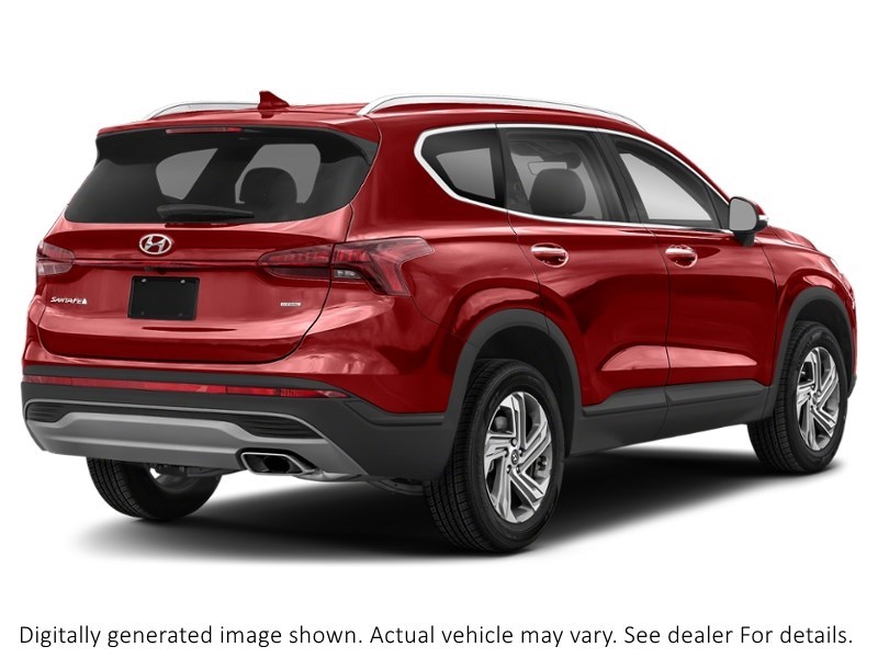 2023 Hyundai Santa Fe Preferred AWD W/Trend Package Flame Red  Shot 2