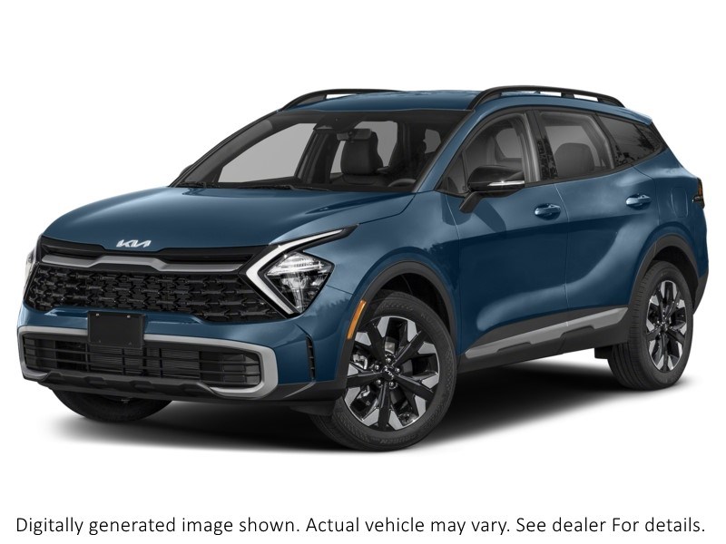 2023 Kia Sportage X-Line Limited AWD W/Black Interior Vesta Blue  Shot 10