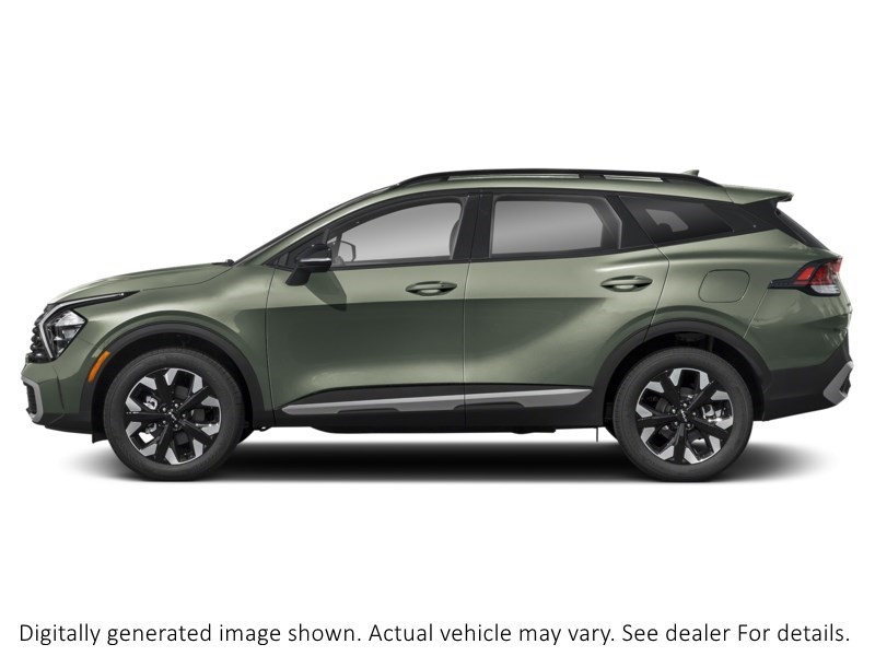 2023 Kia Sportage X-Line Limited AWD W/Black Interior Jungle Green  Shot 5