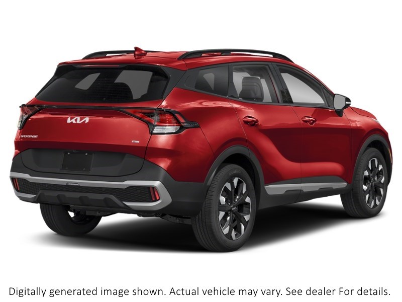 2023 Kia Sportage X-Line Limited AWD W/Black Interior Dawning Red  Shot 14