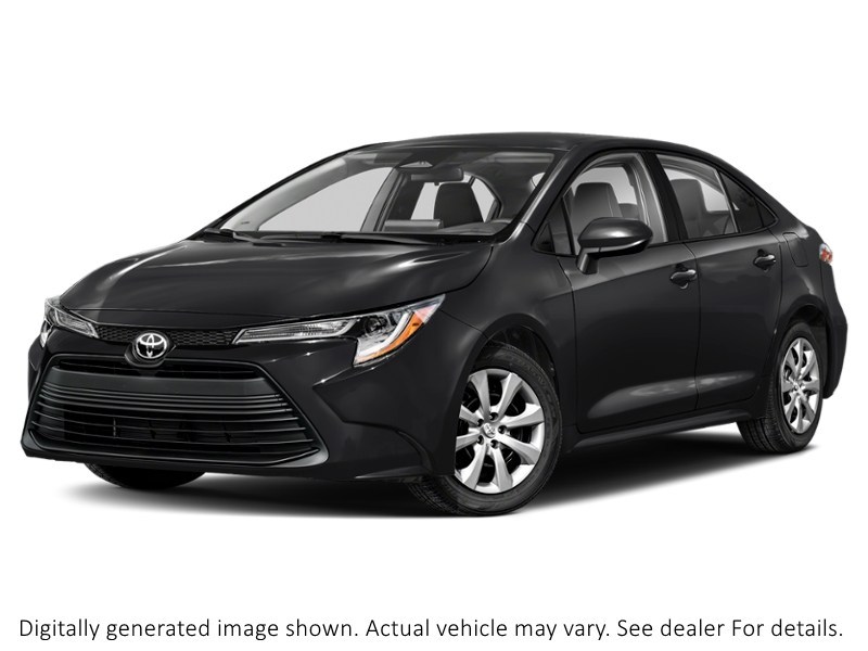 2024 Toyota Corolla LE CVT Midnight Black Metallic  Shot 4