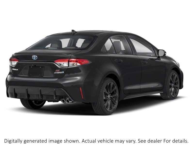 2026 Toyota Corolla Hybrid Hybrid SE CVT AWD Midnight Black Metallic  Shot 2
