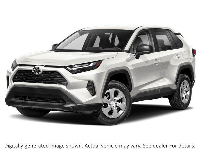 2024 Toyota Rav4 LE AWD White  Shot 4