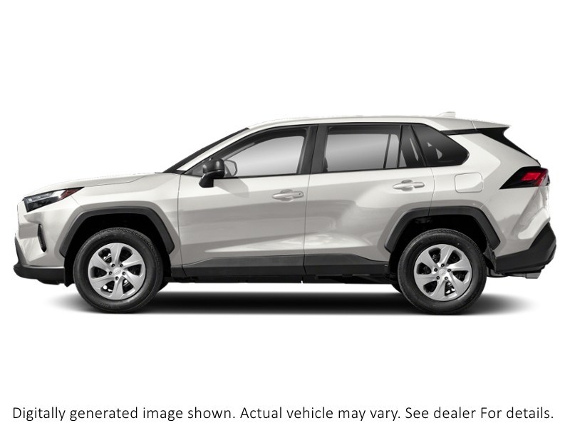 2024 Toyota Rav4 LE AWD White  Shot 5