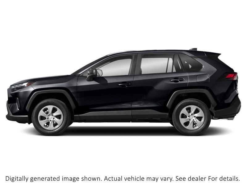 2023 Toyota Rav4 LE AWD Midnight Black Metallic  Shot 5