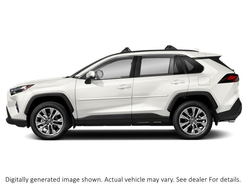 2024 Toyota Rav4 XLE AWD White  Shot 3