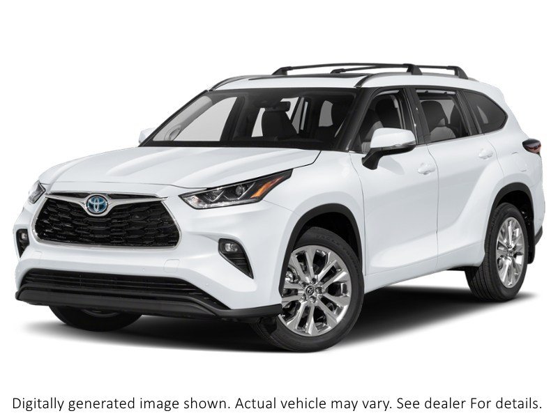 2024 Toyota Highlander Hybrid Hybrid Platinum AWD Wind Chill Pearl  Shot 1