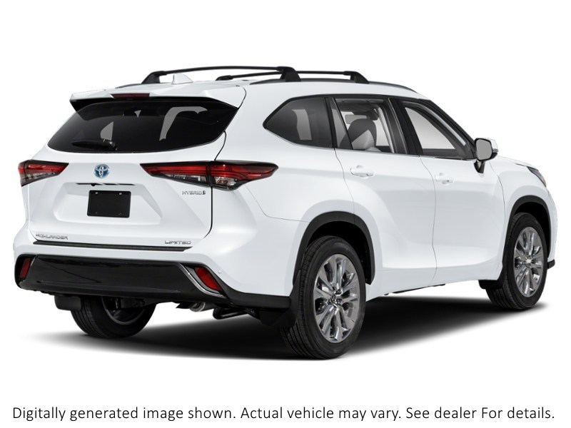 2024 Toyota Highlander Hybrid Hybrid Platinum AWD Wind Chill Pearl  Shot 2