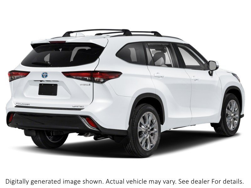 2024 Toyota Highlander Hybrid Hybrid Platinum AWD Wind Chill Pearl  Shot 6