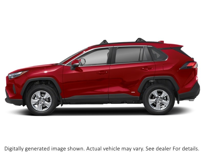 2024 Toyota Rav4 Hybrid Hybrid XLE AWD Ruby Flare Pearl  Shot 3