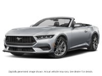 2026 Ford Mustang Ecoboost Convertible Iconic Silver Metallic  Shot 1
