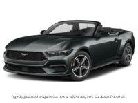 2026 Ford Mustang Ecoboost Convertible Shadow Black  Shot 13