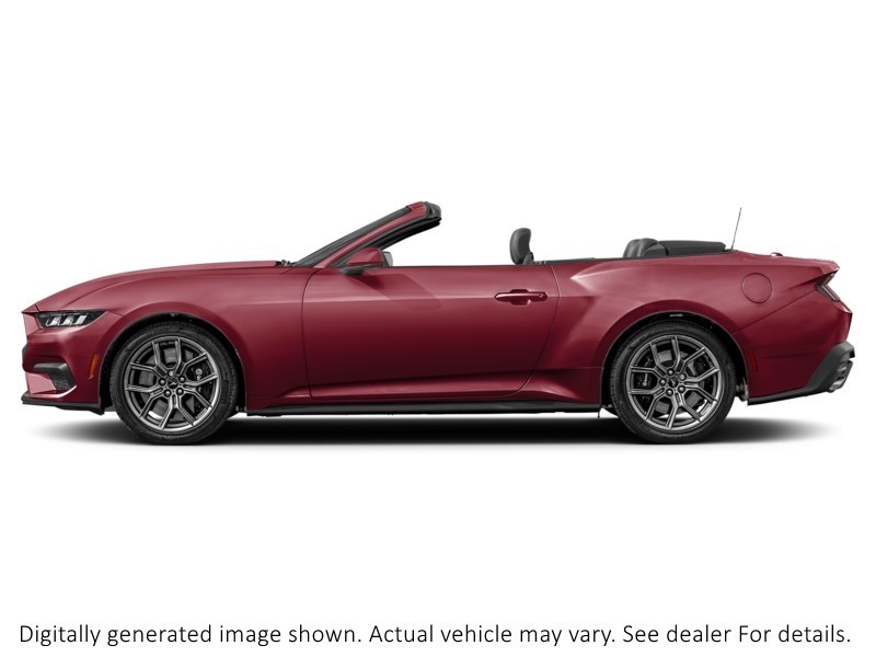 2026 Ford Mustang Ecoboost Convertible Molten Magenta Metallic Tri-Coat  Shot 42