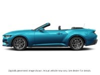 2026 Ford Mustang Ecoboost Convertible Adriatic Blue Metallic  Shot 46