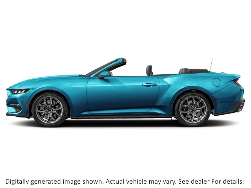 2026 Ford Mustang Ecoboost Convertible Adriatic Blue Metallic  Shot 46