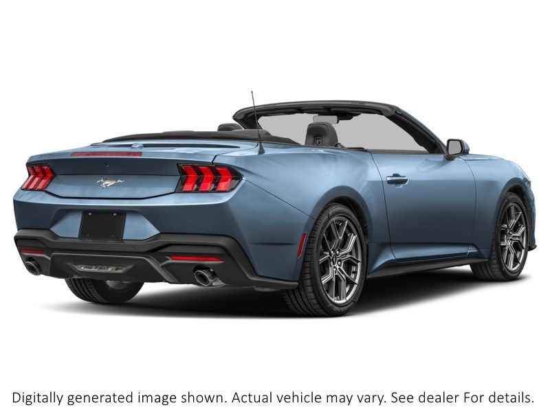 2026 Ford Mustang Ecoboost Convertible Vapour Blue Metallic  Shot 20