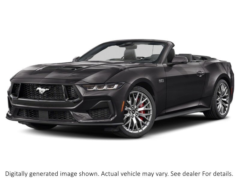 2024 Ford Mustang GT Premium Convertible Dark Matter Grey Metallic  Shot 1
