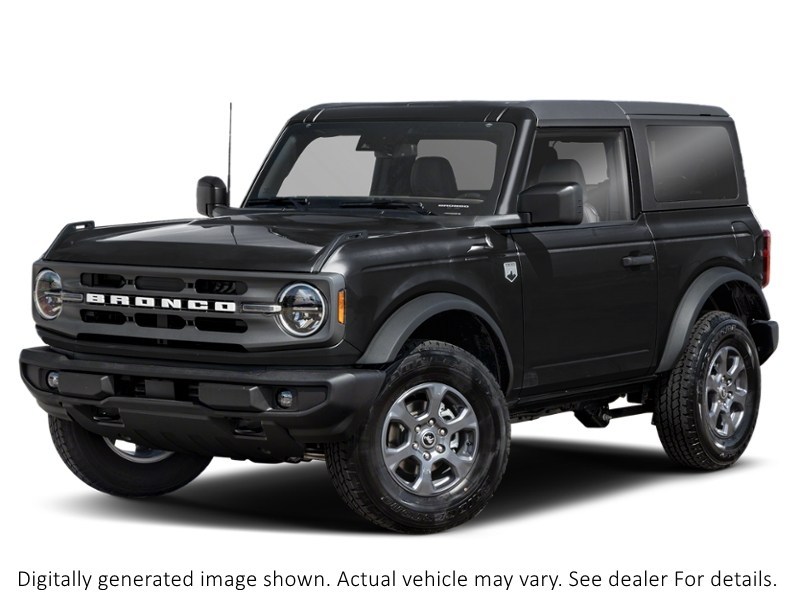 2024 Ford Bronco Big Bend 2 Door 4X4 Shadow Black  Shot 1