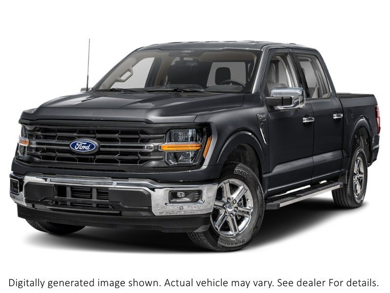 2025 Ford F-150 XLT 4WD Supercrew 5.5' Box Agate Black Metallic  Shot 51