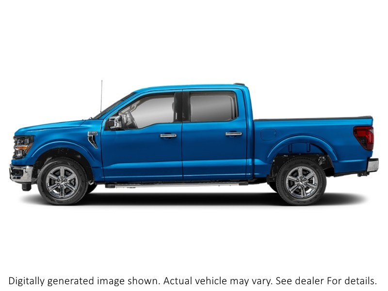 2025 Ford F-150 XLT 4WD Supercrew 5.5' Box Atlas Blue Metallic  Shot 10
