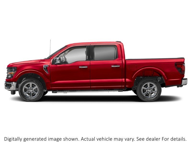 2025 Ford F-150 XLT 4WD Supercrew 5.5' Box Rapid Red Metallic Tinted Clearcoat  Shot 16