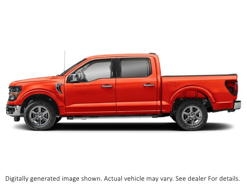 2025 Ford F-150 XLT 4WD Supercrew 5.5' Box Orange  Shot 46