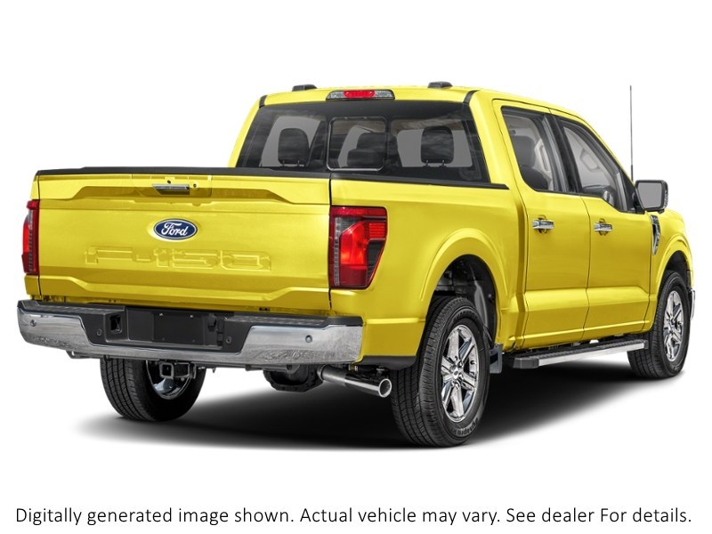 2025 Ford F-150 XLT 4WD Supercrew 5.5' Box Yellow  Shot 3