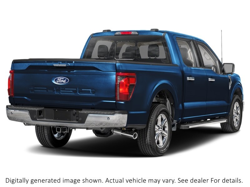 2025 Ford F-150 XLT 4WD Supercrew 5.5' Box Antimatter Blue Metallic  Shot 33