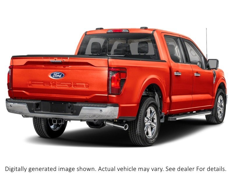 2025 Ford F-150 XLT 4WD Supercrew 5.5' Box Orange  Shot 45
