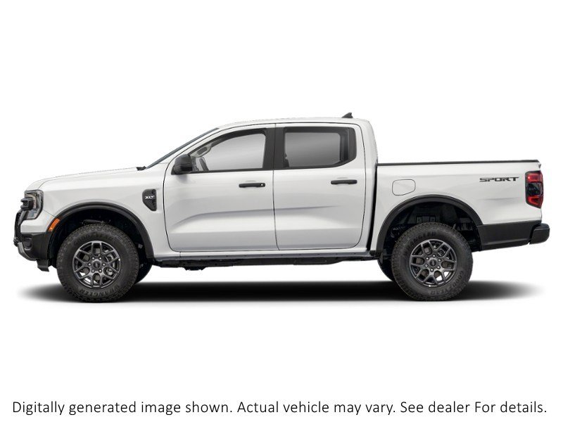 2026 Ford Ranger XLT 4WD Supercrew 5' Box Oxford White  Shot 3