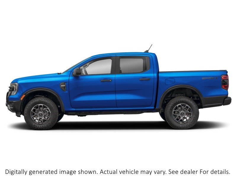 2026 Ford Ranger XLT 4WD Supercrew 5' Box Velocity Blue Metallic  Shot 3